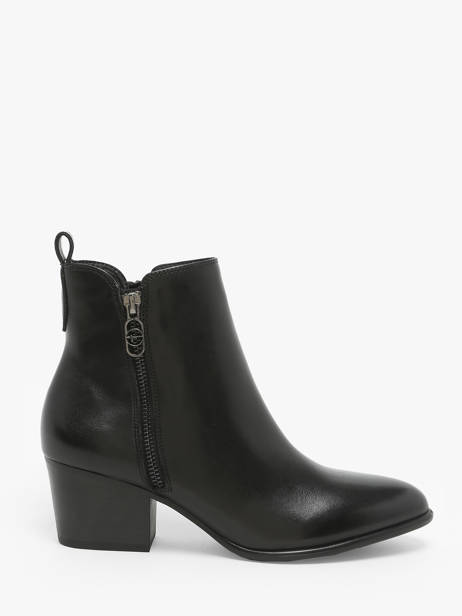 Enkellaarsjes Uit Leder Tamaris Zwart women 43