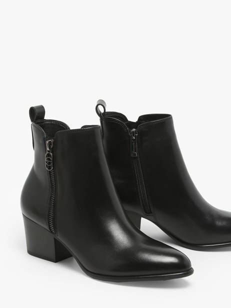 Enkellaarsjes Uit Leder Tamaris Zwart women 43 ander zicht 2