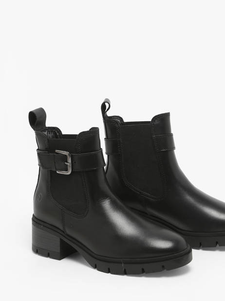 Enkellaarsjes Uit Leder Tamaris Zwart women 43 ander zicht 2