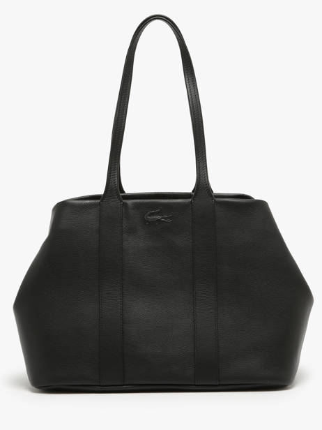 Schoudertas City Court Leder Lacoste Zwart city court NF4633IE