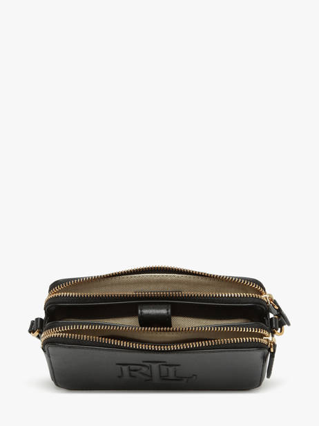 Cross Body Tas Anstey Leder Lauren ralph lauren Zwart anstey 32951475 ander zicht 3