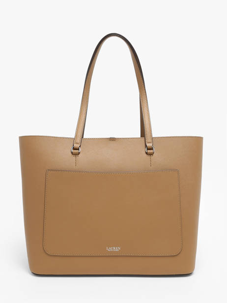 Schoudertas Karly Leder Lauren ralph lauren Bruin karly 31911655 ander zicht 4