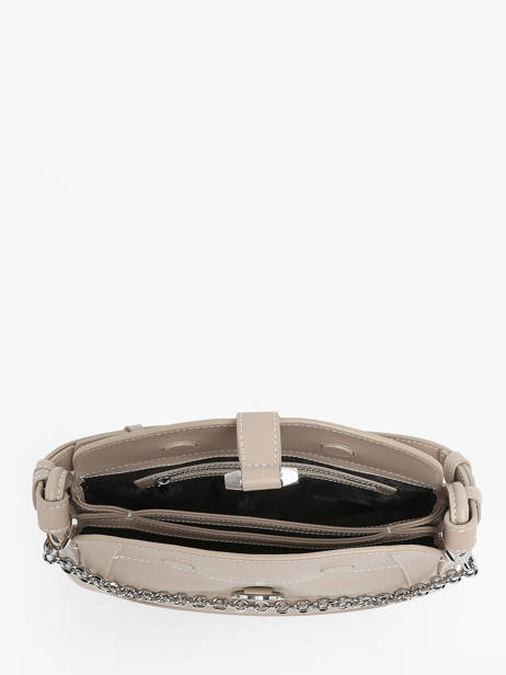 Cross Body Tas Pia Leder Le tanneur Beige pia TPIA1200 ander zicht 3
