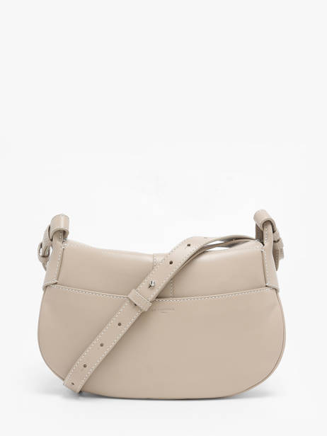 Cross Body Tas Pia Leder Le tanneur Beige pia TPIA1200 ander zicht 4