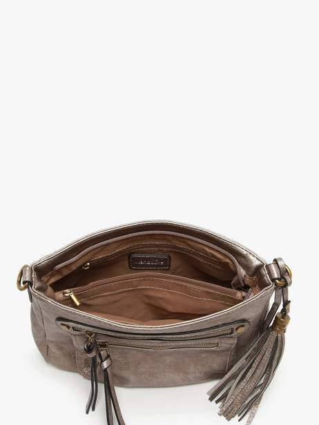 Cross Body Tas Sangle Miniprix Zilver sangle B ander zicht 2