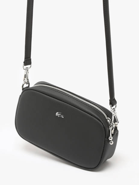 Cross Body Tas Daily City Lacoste Zwart daily city NF4755DZ ander zicht 2