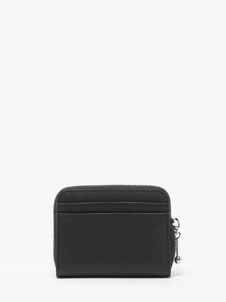 Portemonnee Lacoste Zwart daily city NF4764DZ ander zicht 2