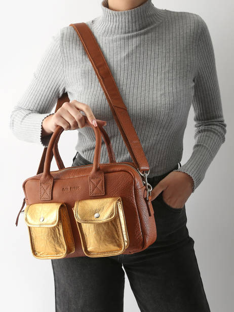 Cross Body Tas Dore Leder Paul marius Bruin dore DANDSDOR ander zicht 1