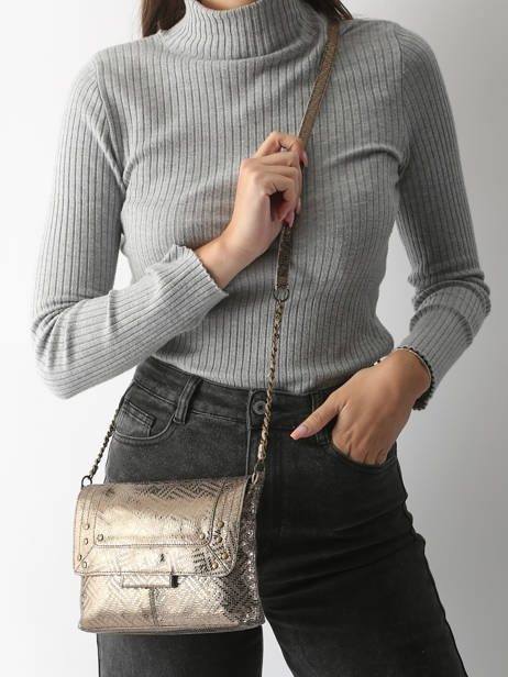 Cross Body Tas Felizia Leder Pieces Grijs felizia 17116820 ander zicht 1