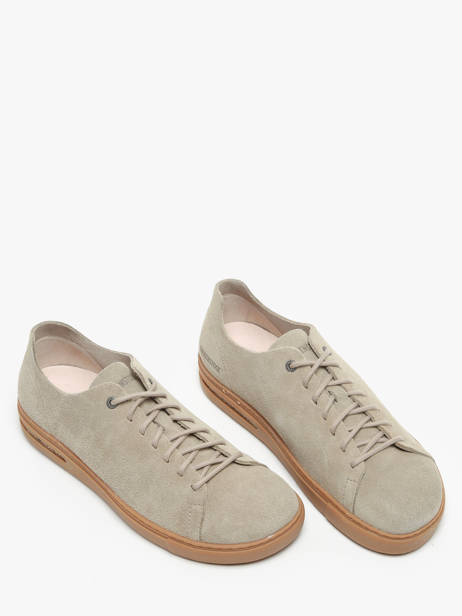 Sneakers Bend Low Uit Leder Birkenstock Grijs men 1024657 ander zicht 1