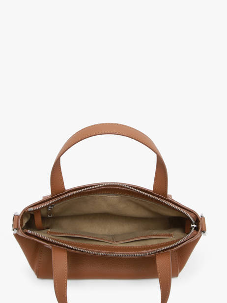 Handtas Cacao Leder Nathan baume Bruin candy 6 ander zicht 3