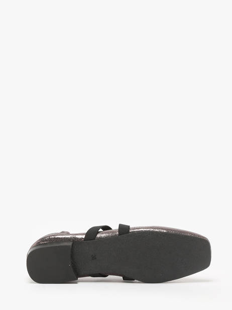 Ballerinas Met Riempjes Uit Leder We do Zilver women CO55342G ander zicht 5