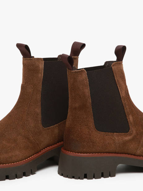 Chelsea Boots Uit Leder We do Bruin women C99593DA ander zicht 3