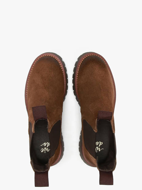 Chelsea Boots Uit Leder We do Bruin women C99593DA ander zicht 4