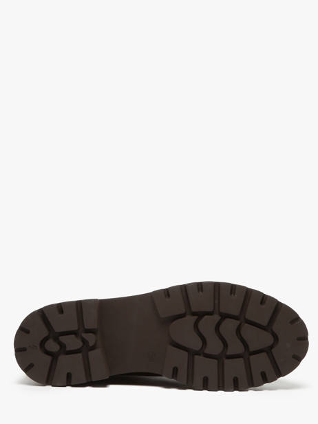 Enkellaarsjes Uit Leder We do Bruin women CO99762A ander zicht 5