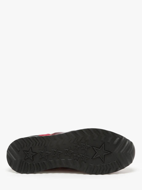 Sneakers Uit Leder Nathan baume Rood women 242S0103 ander zicht 5