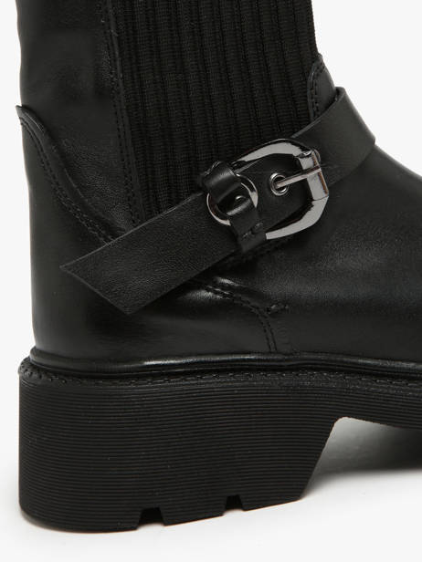 Enkellaarsjes Uit Leder Inuovo Zwart women 753428 ander zicht 3