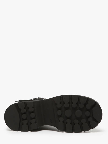 Enkellaarsjes Uit Leder Inuovo Zwart women 753428 ander zicht 5