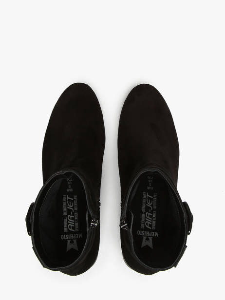 Enkellaarsjes Gianina Uit Leder Mephisto Zwart women P5143176 ander zicht 4