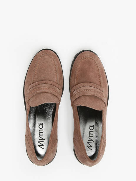 Mocassins Uit Leder Myma Bruin women 2 ander zicht 4