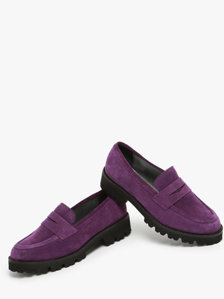 Mocassins Uit Leder Myma Violet women 1 ander zicht 3