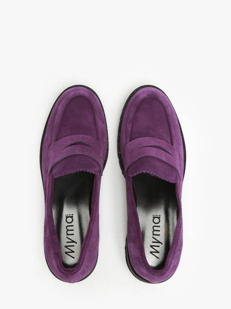 Mocassins Uit Leder Myma Violet women 1 ander zicht 4