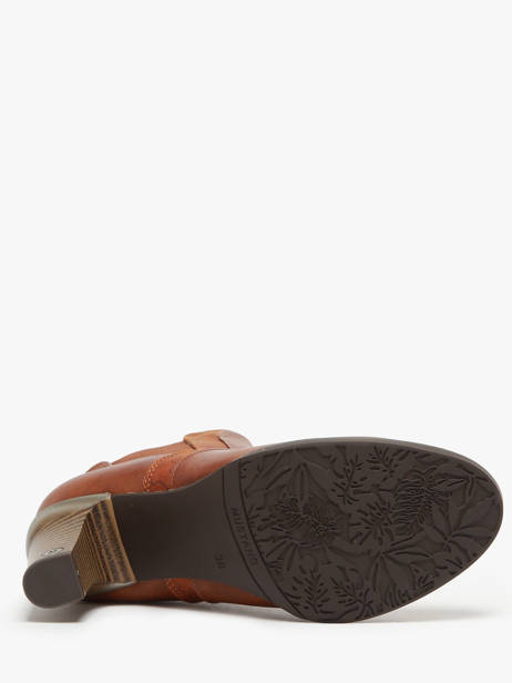 Enkellaarsjes Met Hak Mustang Bruin women 1470503 ander zicht 5