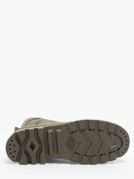 Enkellaarsjes Pampa Hi Zip Uit Leder Palladium Groen women 95982212 ander zicht 5