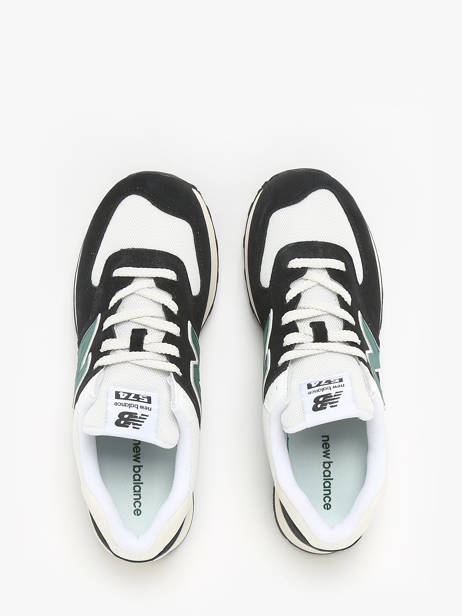 Sneakers 574 New balance Zwart unisex U574RBG ander zicht 3
