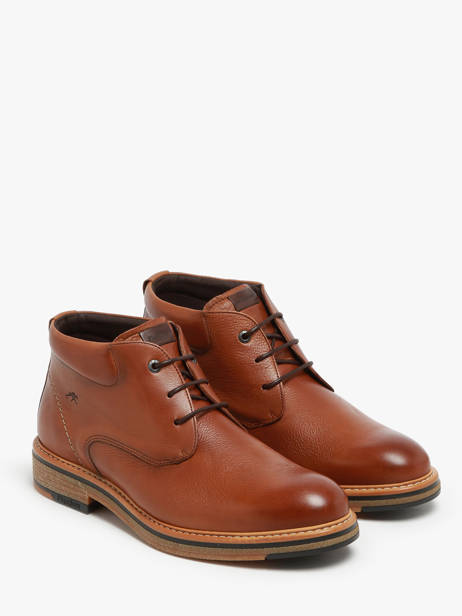 Boots Kasper Uit Leder Fluchos Bruin men F1816 ander zicht 1