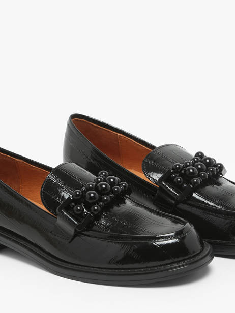 Mocassins Brita Uit Leder Mam'zelle Zwart women CSIXM32 ander zicht 3