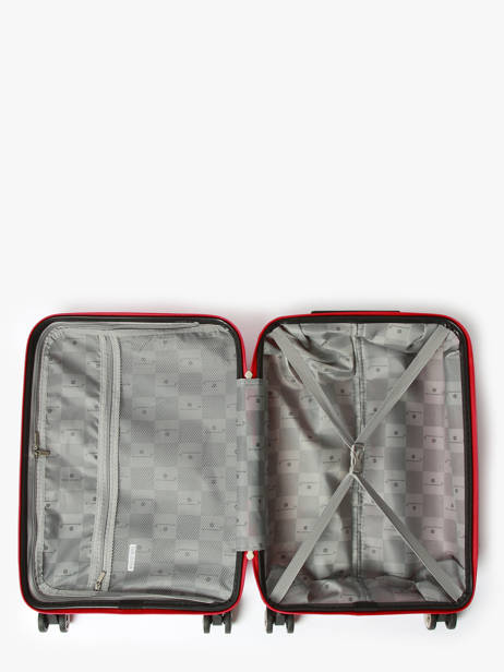 Handbagage Snowball Rood travel 43803 ander zicht 3