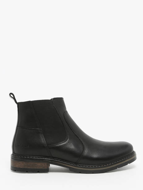 Boots Elster Uit Leder Redskins Zwart men ELSTER