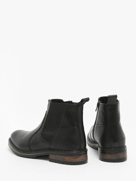 Boots Elster Uit Leder Redskins Zwart men ELSTER ander zicht 2