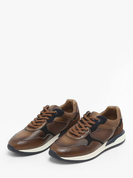 Sneakers Paillon Uit Leder Redskins Bruin men PAILLON ander zicht 1
