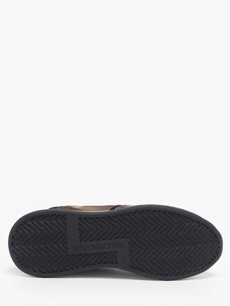 Sneakers Paillon Uit Leder Redskins Bruin men PAILLON ander zicht 4