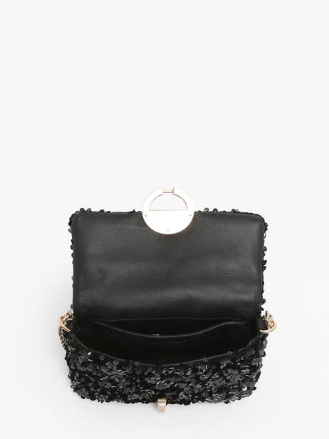 Cross Body Tas S Moon Met Pailletten Vanessa bruno Zwart moon 39V40326 ander zicht 3