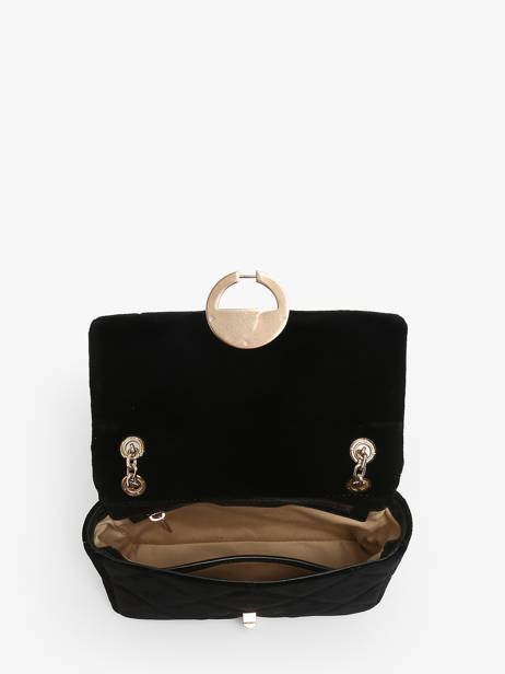 Cross Body Tas Moon Fluweel Vanessa bruno Zwart moon 42V40533 ander zicht 3