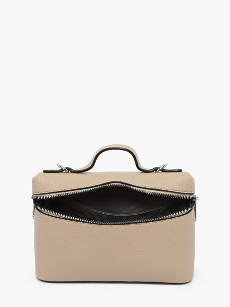 Cross Body Tas Grained Miniprix Bruin grained DQ8689 ander zicht 2