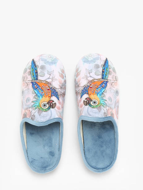 Pantoffels La maison de l'espadrille Blauw women 7