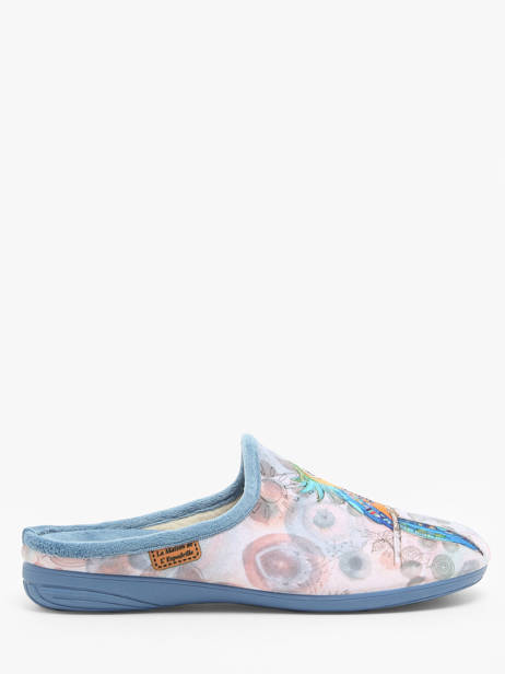 Pantoffels La maison de l'espadrille Blauw women 7 ander zicht 1