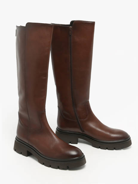 Laarzen Uit Leder Gabor Bruin women 24 ander zicht 2