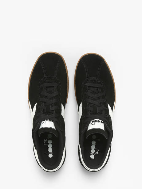 Sneakers Tokyo Uit Leder Diadora Zwart unisex 1181247 ander zicht 3