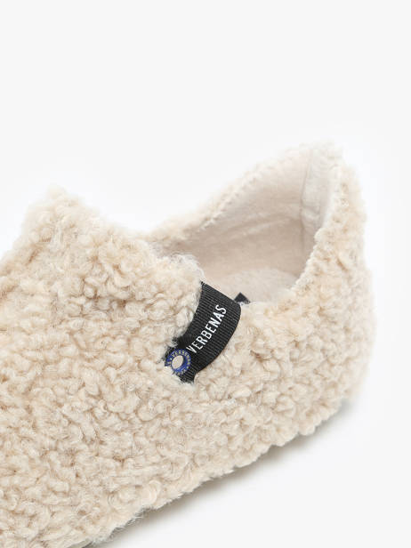 Pantoffels Yoi Curly Verbenas Beige women 86124660 ander zicht 2