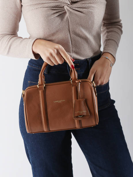Handtas Milano Ana Leder Lancaster Beige milano ana 102 ander zicht 1