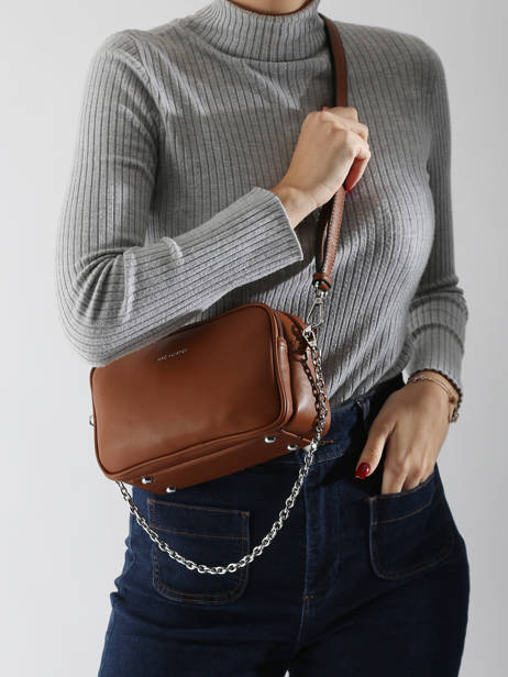 Cross Body Tas Milan Mac alyster Bruin milan 335 ander zicht 1