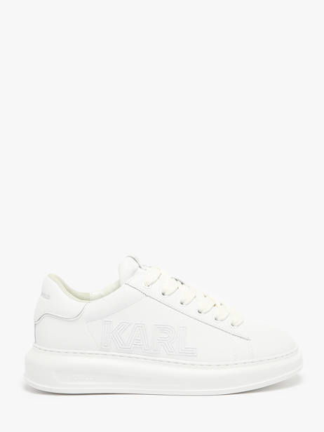 Sneakers Kapri Deco Line Uit Leder Karl lagerfeld Wit men KL52561