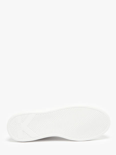 Sneakers Kapri Deco Line Uit Leder Karl lagerfeld Wit men KL52561 ander zicht 4