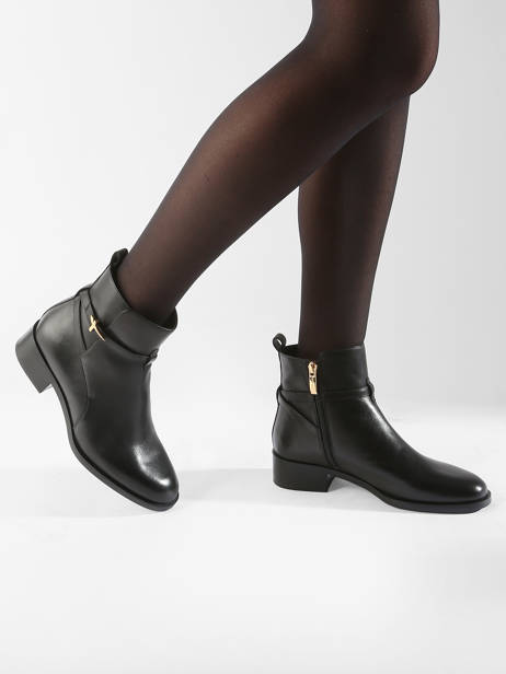 Enkellaarsjes Uit Leder Tamaris Zwart women 43 ander zicht 1