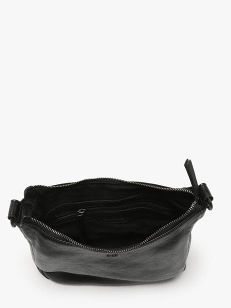 Schoudertas Heritage Leder Biba Zwart heritage FED5L ander zicht 3